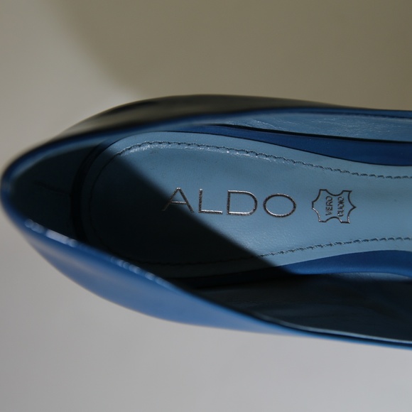 Aldo - Open-Toe High Heels in Beautiful Gradient Blue - Picture 7 of 7